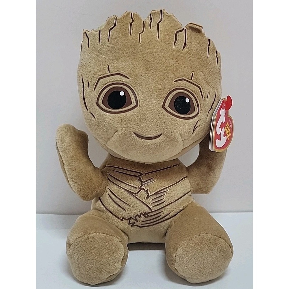 2023 TY Beanie Baby Marvel Super Heroes Groot 7 inch Plush NWT‎
